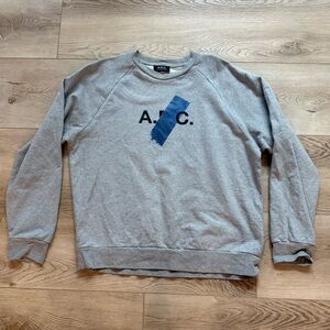 Men’s Medium A.P.C. Crewneck Sweatshirt
